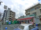 100円ローソン(100均)まで500m カーサアルマーレ