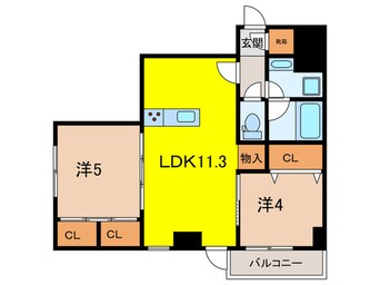 間取図 LUMIEC　HONCHO　WEST