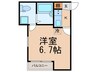 S-RESIDENCE 1Kの間取り