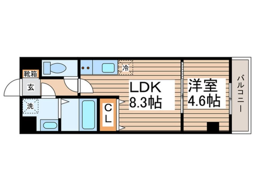 間取図 リマペル幕張