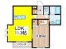 ＣＯＲＮＵＳ桜上水 1LDKの間取り