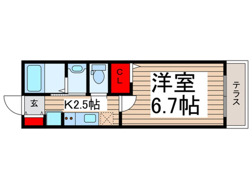 間取図 ヴィラ・ゼルコ