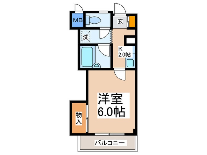 間取り図 ヴィラ市ヶ尾