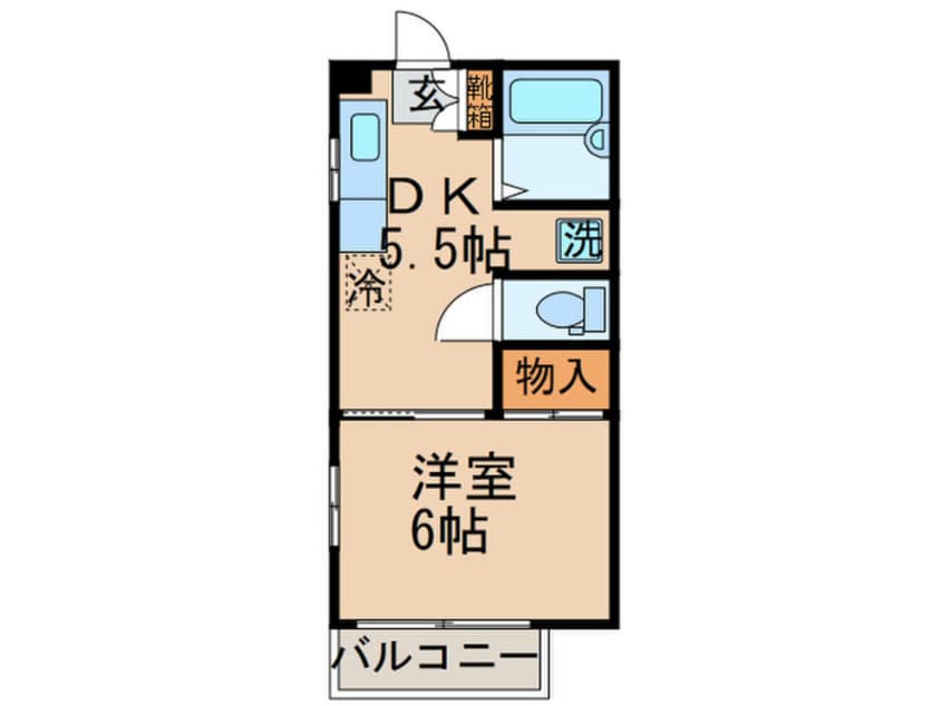 間取図 サマックスガーデニアハイツ