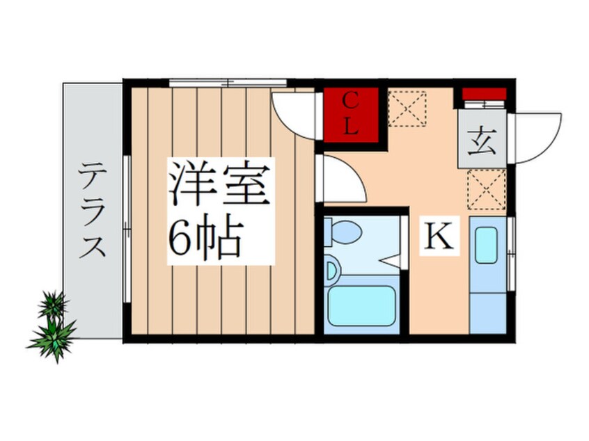 間取図 サクラビア関