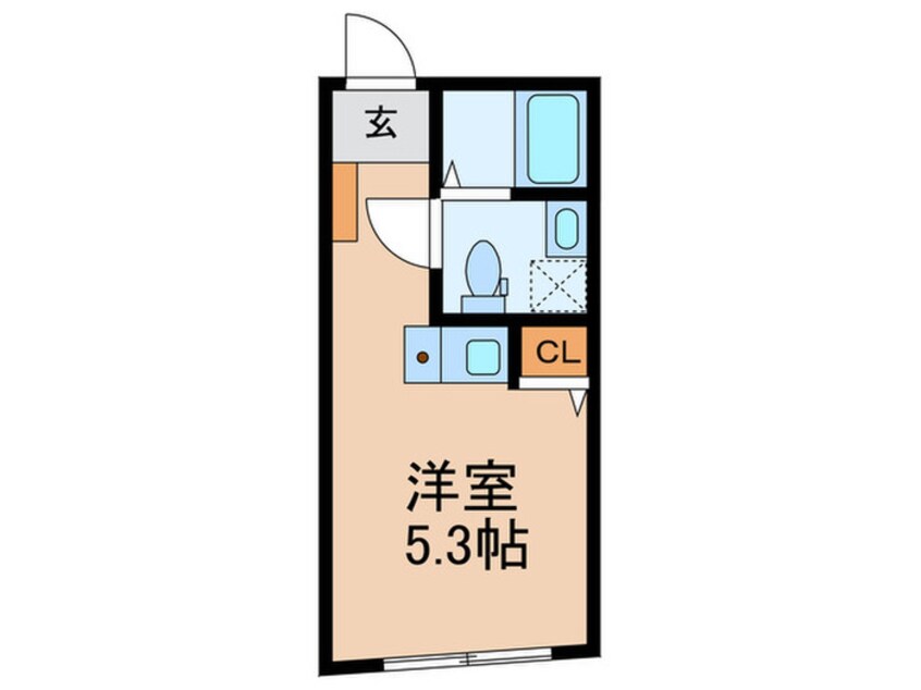 間取図 HJ　PLACE　TAKADANOBABA