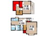 柏戸建 2DKの間取り