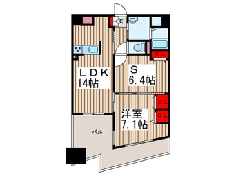 間取図 BECK EAST