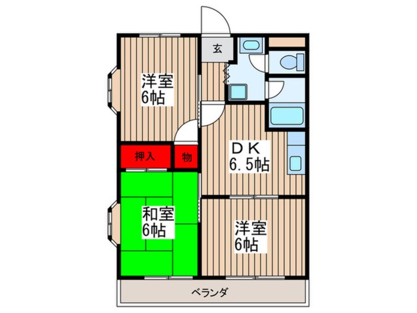 間取図 アストラル