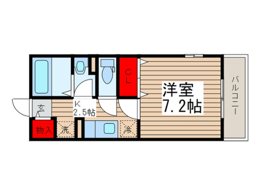 間取図 スノーフレーク