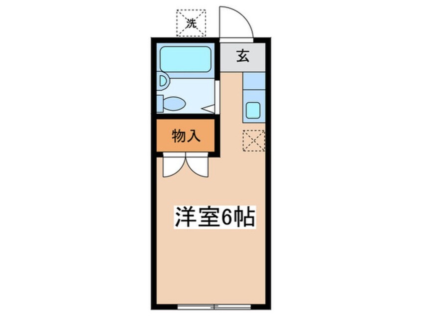 間取図 ハイツヒグチ