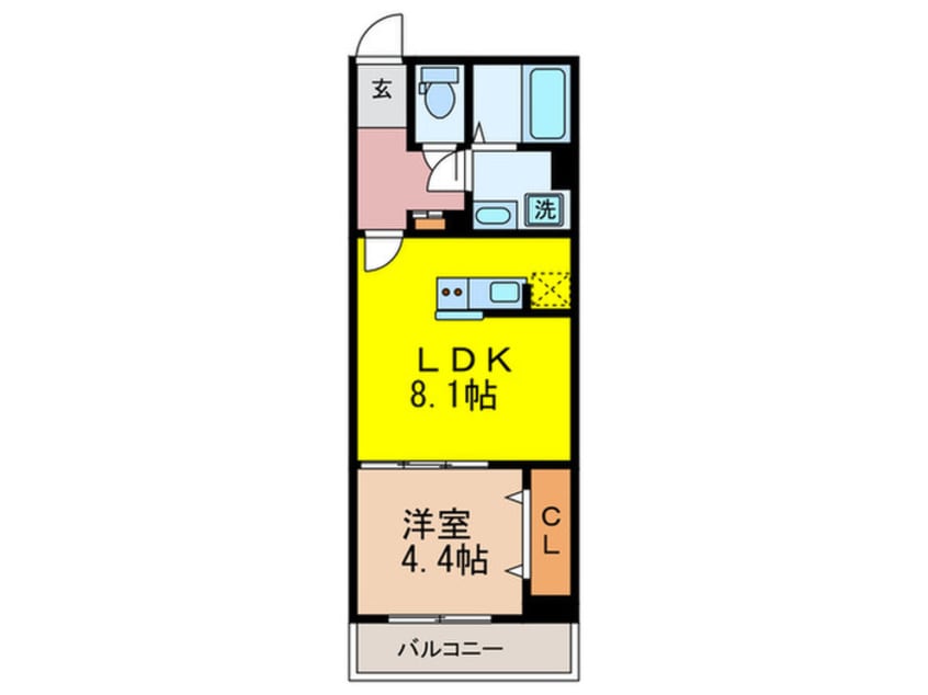 間取図 Grand Hills西早稲田