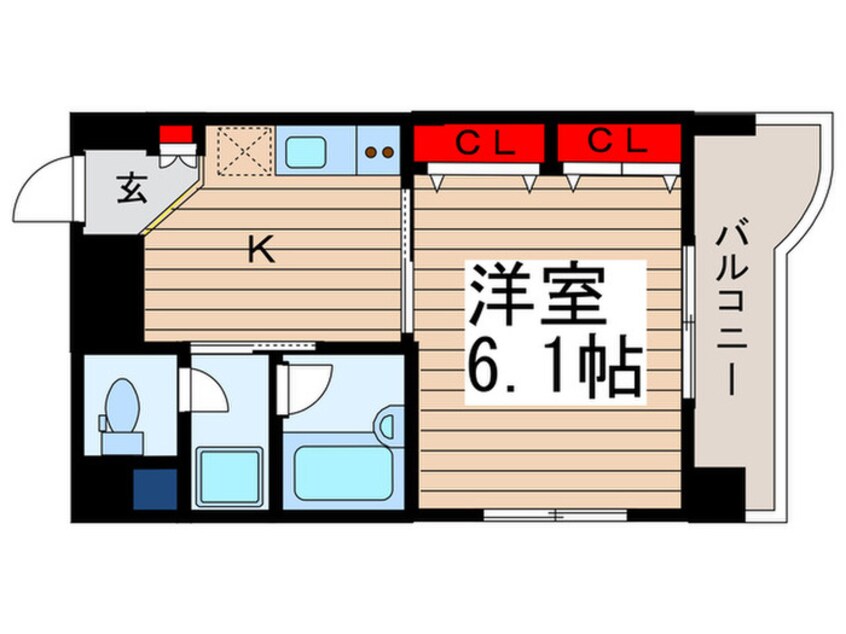 間取図 リブガーデン森下