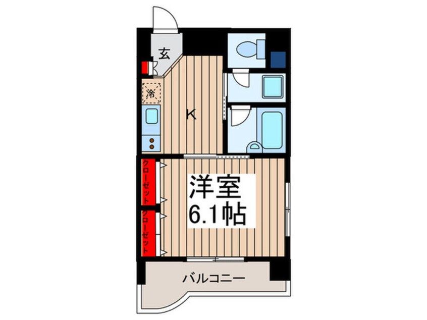 間取図 リブガーデン森下