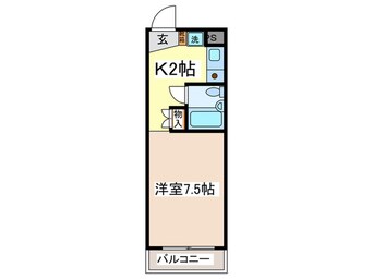 間取図 ルミエ－ル東葛西Ⅱ