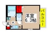 メゾン菊富士Ａ 1Kの間取り