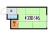 丸忠アパート 1Rの間取り
