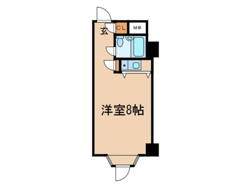 間取図 赤坂ベルゴ(610)