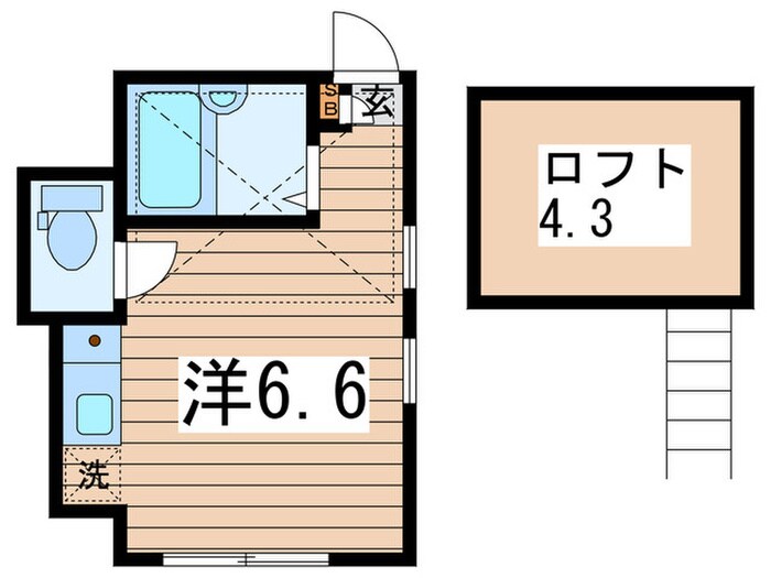 間取り図 ユナイトシュロスサワ