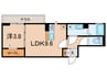 Plum tree garden Y 1LDKの間取り
