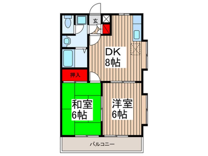 間取図 ラ・セゾン