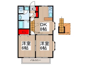 間取図 ラ・セゾン