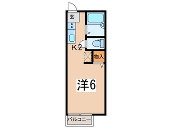 間取図 クレストコートＣ