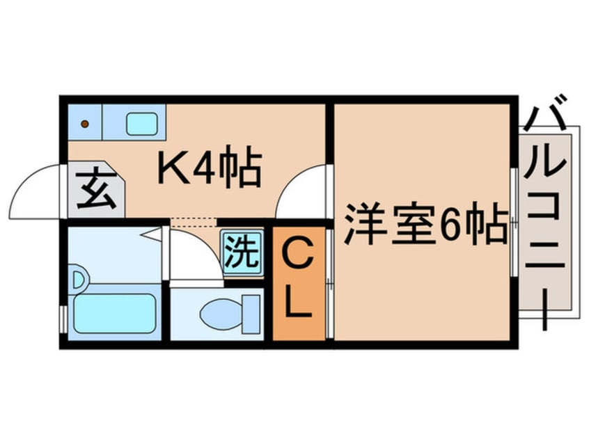 間取図 ﾌﾚｰｼｪﾙ　Ｙ