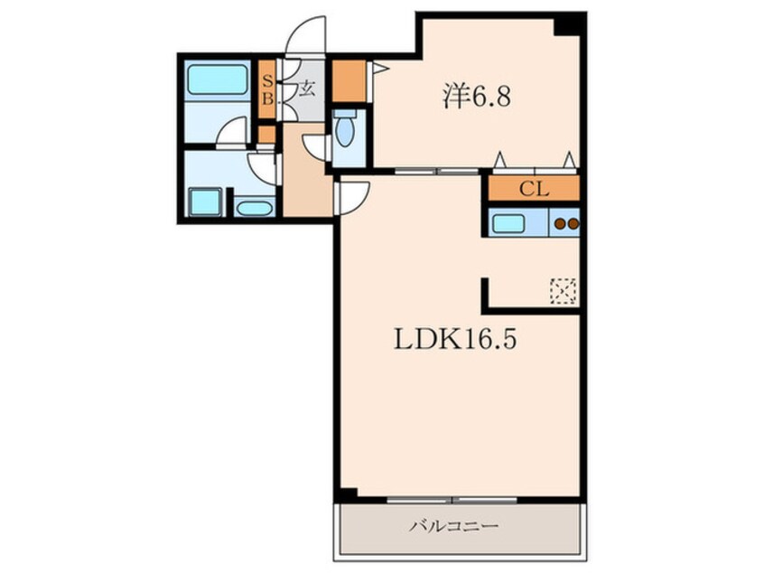 間取図 レジディア西麻布