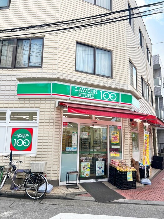 ローソンストア100西川口店(コンビニ)まで119m コーポ昭風