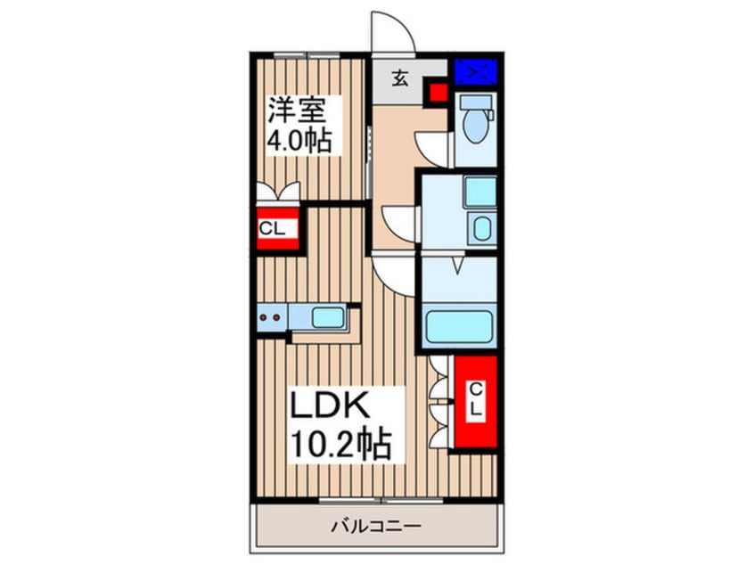 間取図 サンリヴィエール