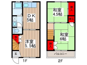 間取図 アネックス麻木