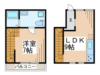 間取図 ダフボーデン国立B棟