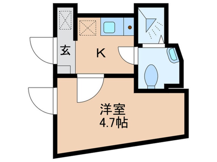 間取図 アクシア　ときわ台