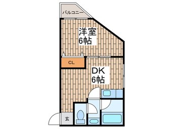 間取図 第3浜野ビル