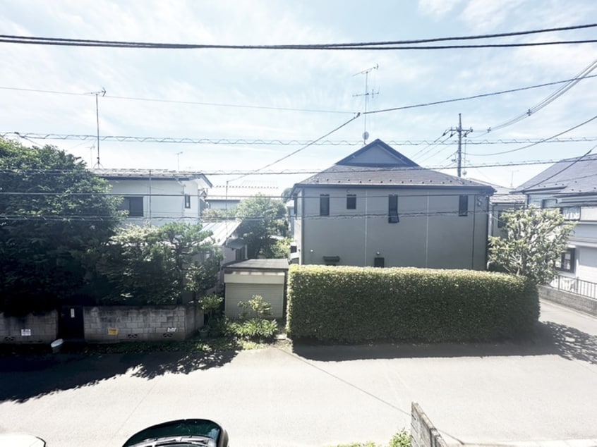 室内からの展望 コーポシミズ