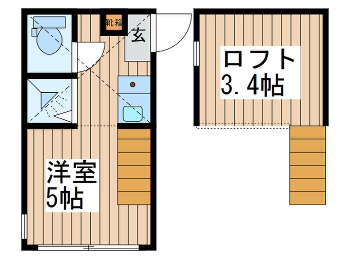 間取り図 Casa Alba