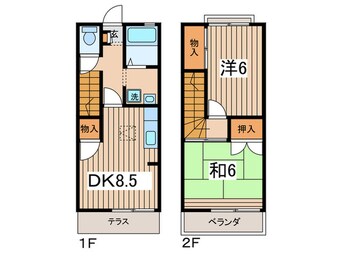 間取図 ドミールさがみ野