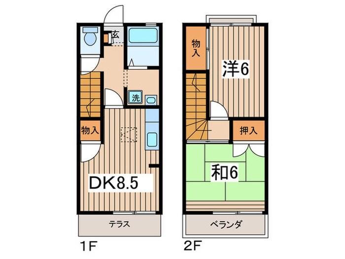 間取り図 ドミールさがみ野