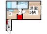 Ambition八千代緑が丘 1Kの間取り