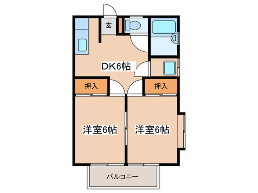 間取図 サニネスレジデンス