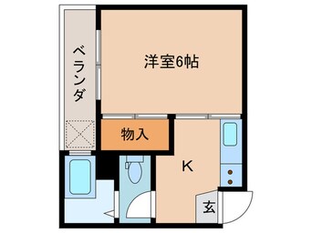 間取図 コーポステーションサイドコシベ