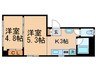 ジュネス西麻布 2Kの間取り