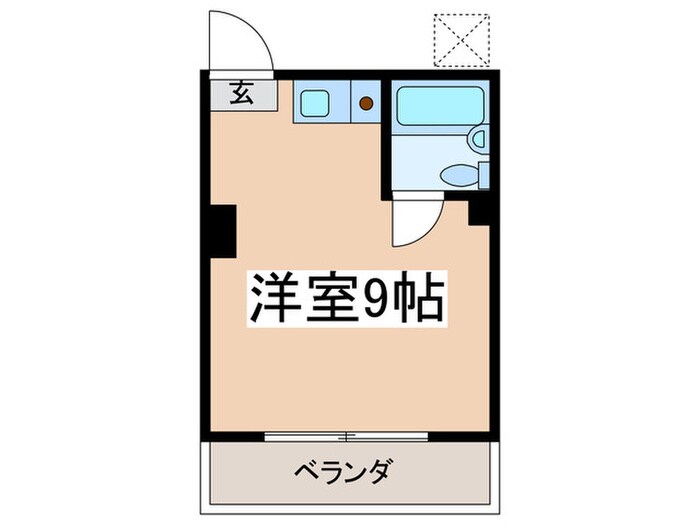 間取り図 シティハイム池上