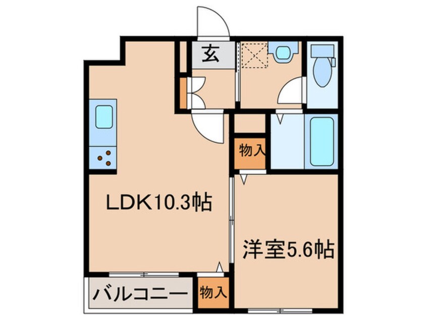 間取図 ピュハ　ヴァロメッツア