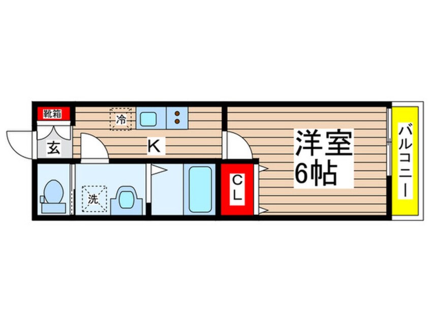 間取図 シャトーニイクラ