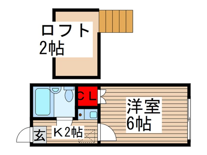 間取り図 サンパレス大和田３番館