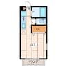 ペリドット２４ 1Rの間取り