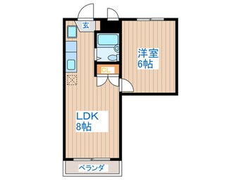 間取図 リブイン世田谷