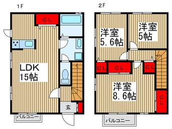 間取図 ルエルＡ